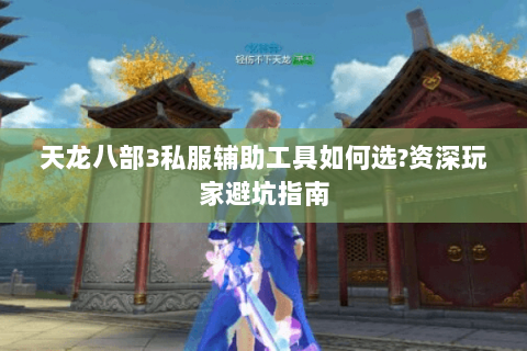 天龙八部3私服辅助工具如何选?资深玩家避坑指南 天龙八部3私服辅助工具如何选?资深玩家避坑指南