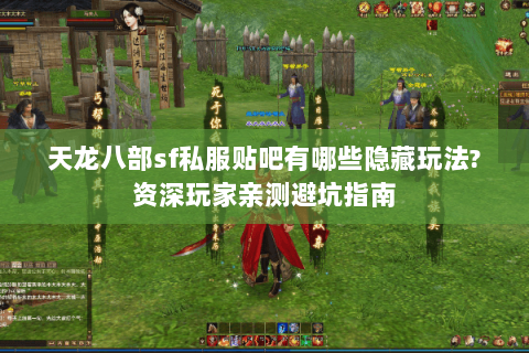 天龙八部sf私服贴吧有哪些隐藏玩法?资深玩家亲测避坑指南