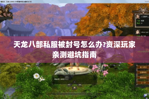 天龙八部私服被封号怎么办?资深玩家亲测避坑指南