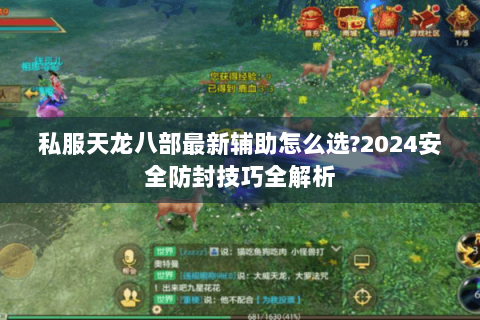 私服天龙八部最新辅助怎么选?2024安全防封技巧全解析