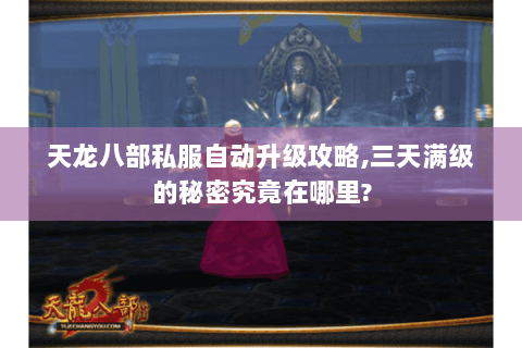 天龙八部私服自动升级攻略,三天满级的秘密究竟在哪里? 天龙八部私服自动升级攻略,三天满级的秘密究竟在哪里?