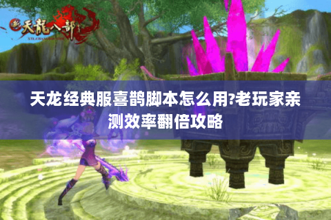 天龙经典服喜鹊脚本怎么用?老玩家亲测效率翻倍攻略 天龙经典服喜鹊脚本怎么用?老玩家亲测效率翻倍攻略