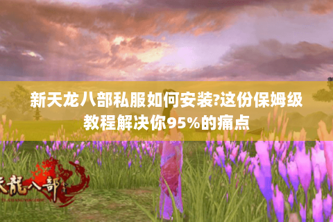 新天龙八部私服如何安装?这份保姆级教程解决你95%的痛点 新天龙八部私服如何安装?这份保姆级教程解决你95%的痛点