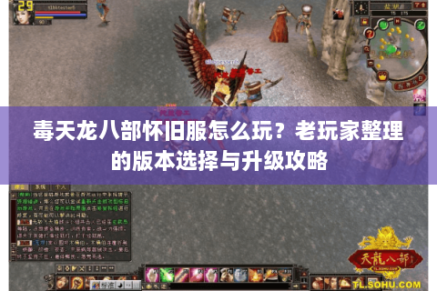 毒天龙八部怀旧服怎么玩?老玩家整理的版本选择与升级攻略 毒天龙八部怀旧服怎么玩?老玩家整理的版本选择与升级攻略